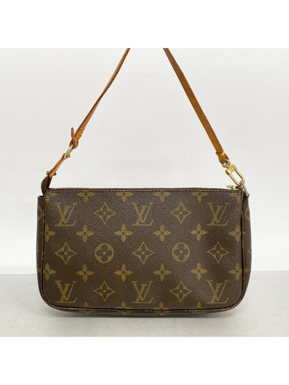 Louis Vuitton Pouch Monogram Pochette Brown - Picture 10 of 10